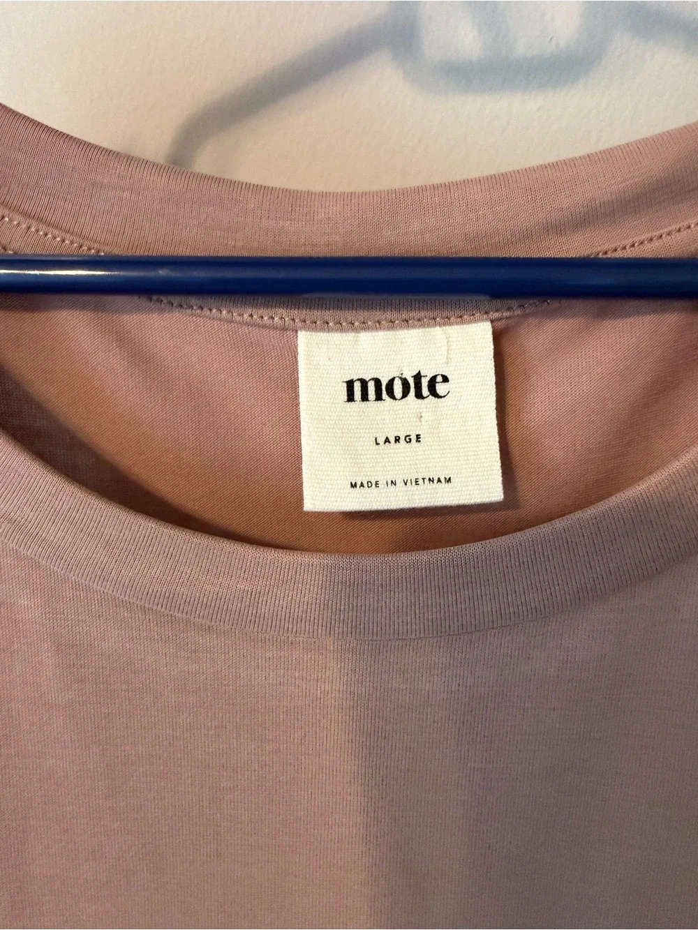 mote Sleeveless Peplum Tank Top in Dusty Rose